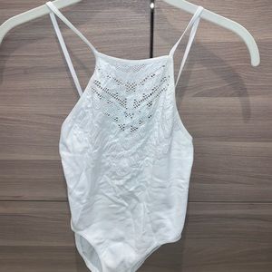 FREE PEOPLE WHITE BODYSUIT
